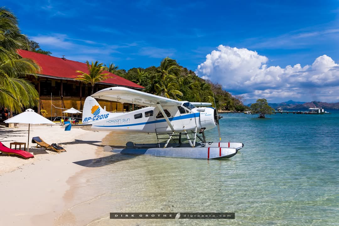 Experience Palawan’s Luxury: Fly to Your Resort by seaplane!
